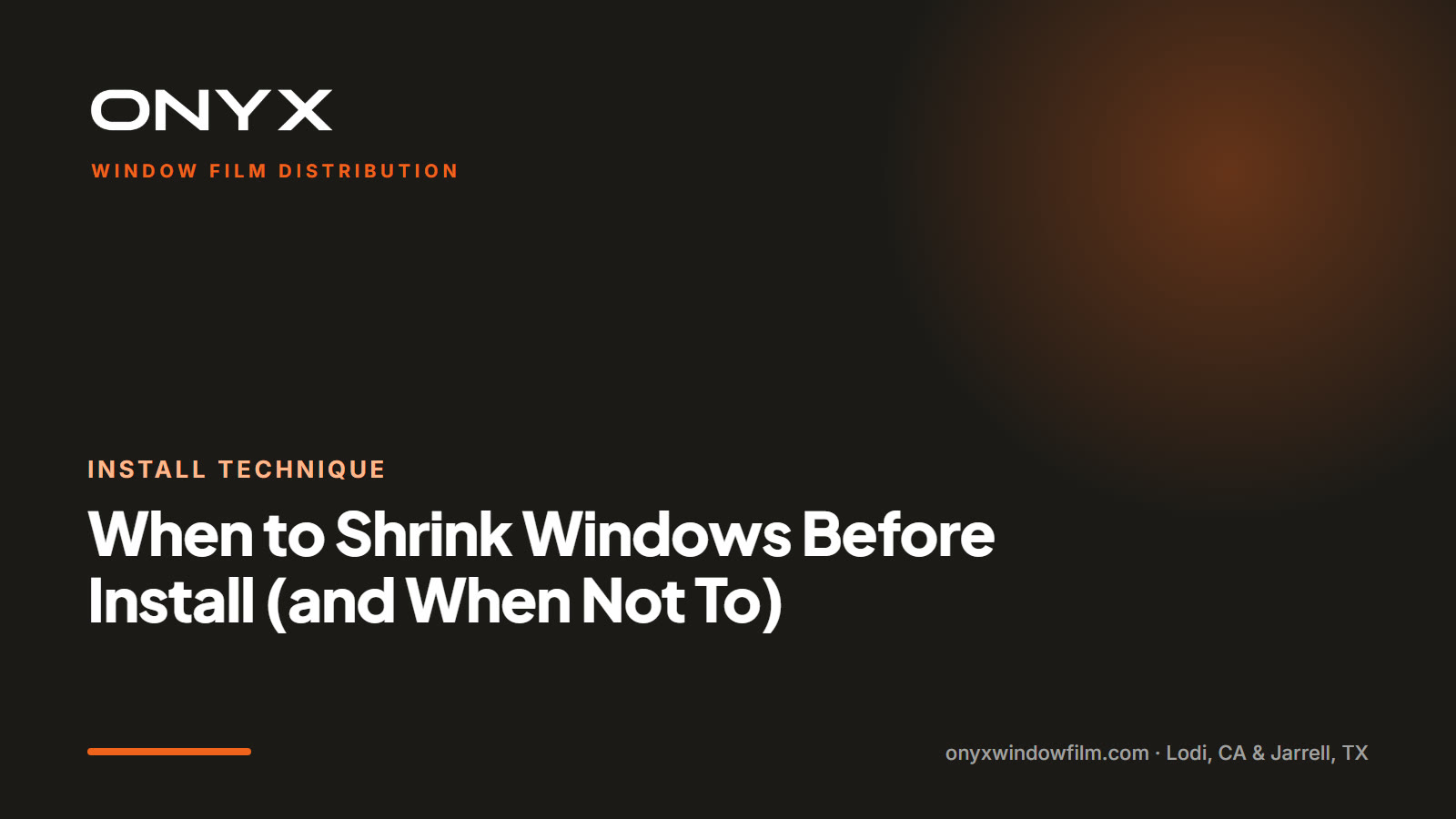 When to Shrink Windows Before Install (and When Not To)